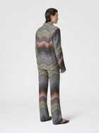 Missoni - Double-Breasted Viscose Lamé Blazer with Sequins, Women, Multicoloured