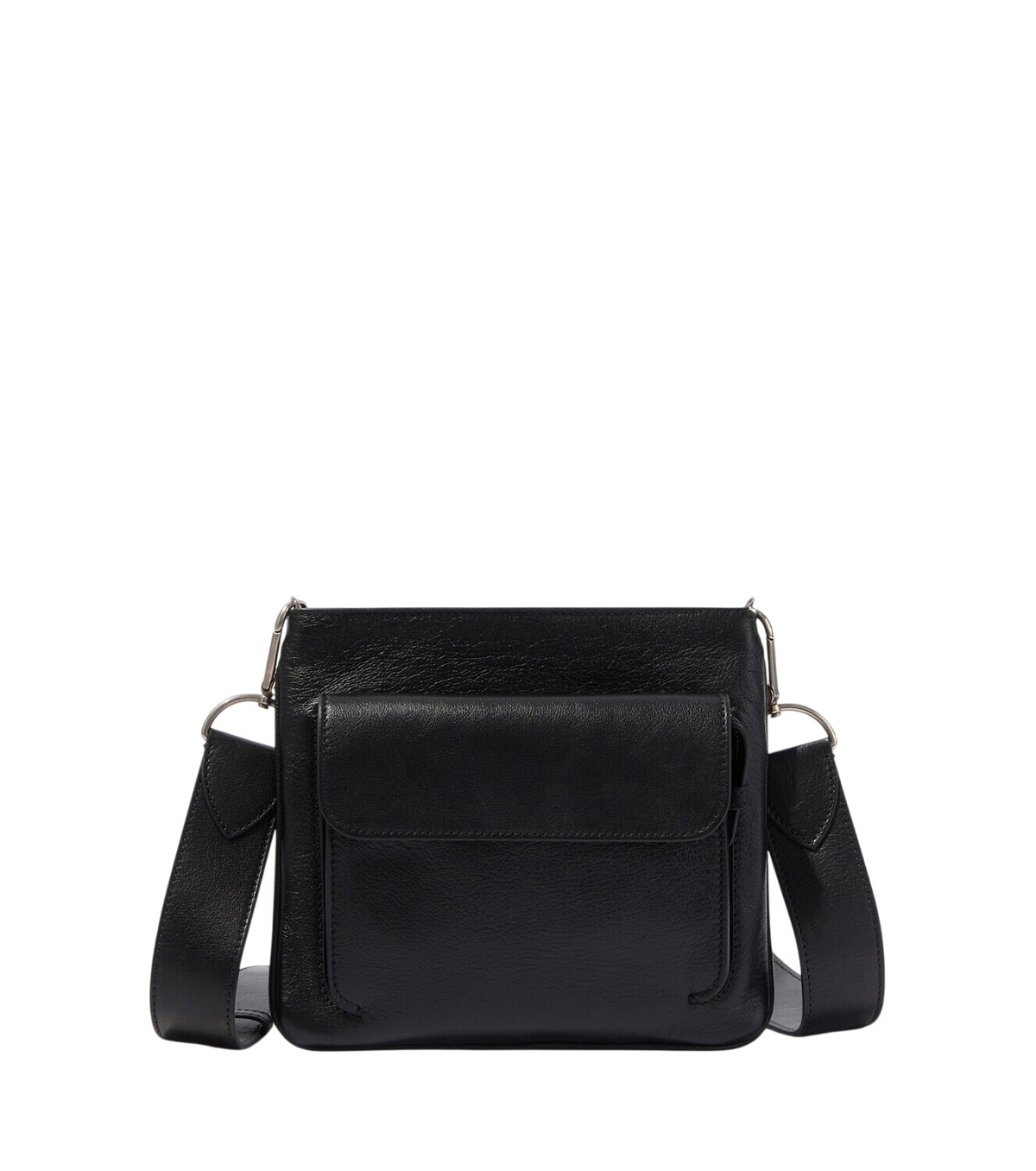 NO/FAITH STUDIOS Black Denim Multipocket Bag