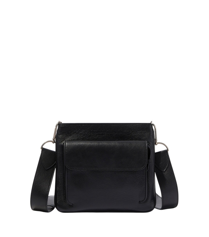 Photo: Métier Slide leather messenger bag