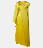 Roksanda Hiba caped silk gown