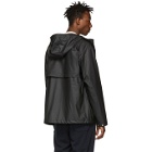 Stutterheim Black Stenhamra Lightweight Raincoat