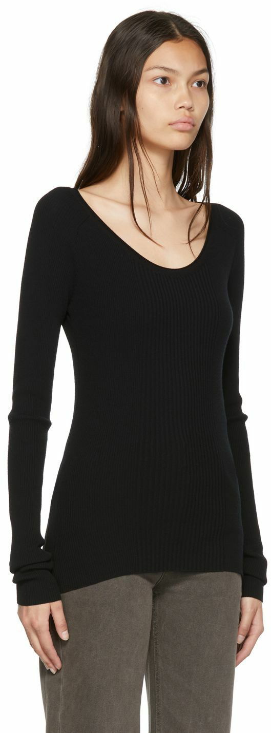 LOW CLASSIC Black Rayon Sweater Low Classic