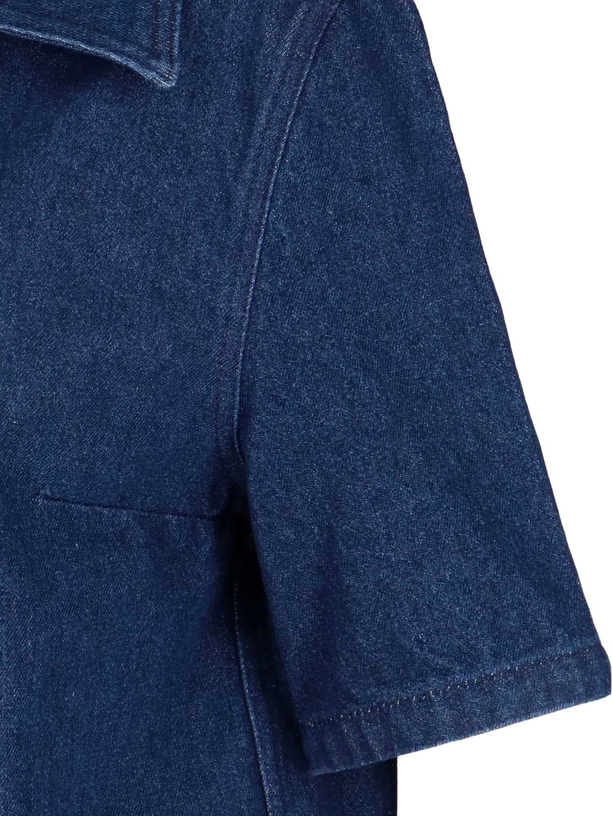 【PATOU】 Denim minidress（送料込み） Patou Denim midi dress Patou