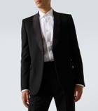 McQueen Virgin wool tuxedo jacket
