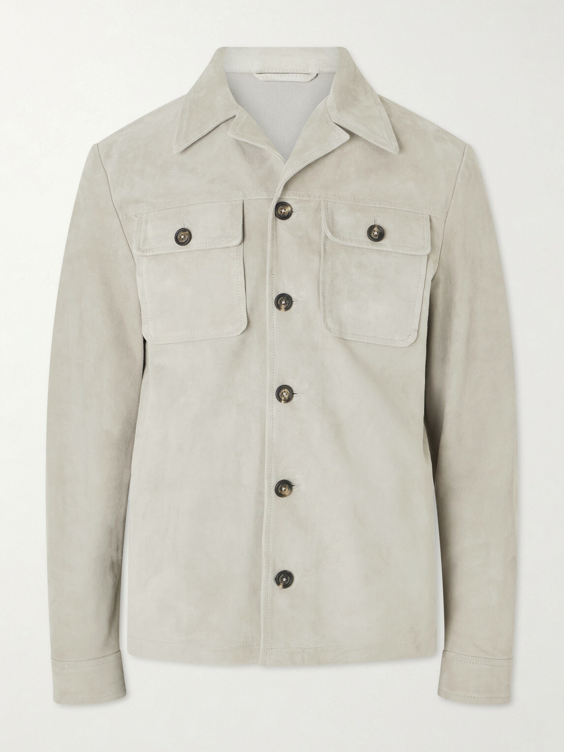 Eleventy - Suede Jacket - Neutrals