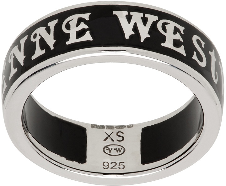 Photo: Vivienne Westwood Black & Silver Conduit Street Ring
