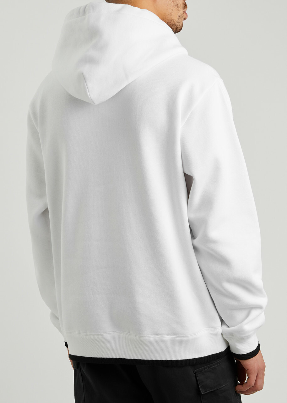 Moncler 7 Moncler Frgmt Hooded Cotton Sweatshirt, White, Sweatshirt