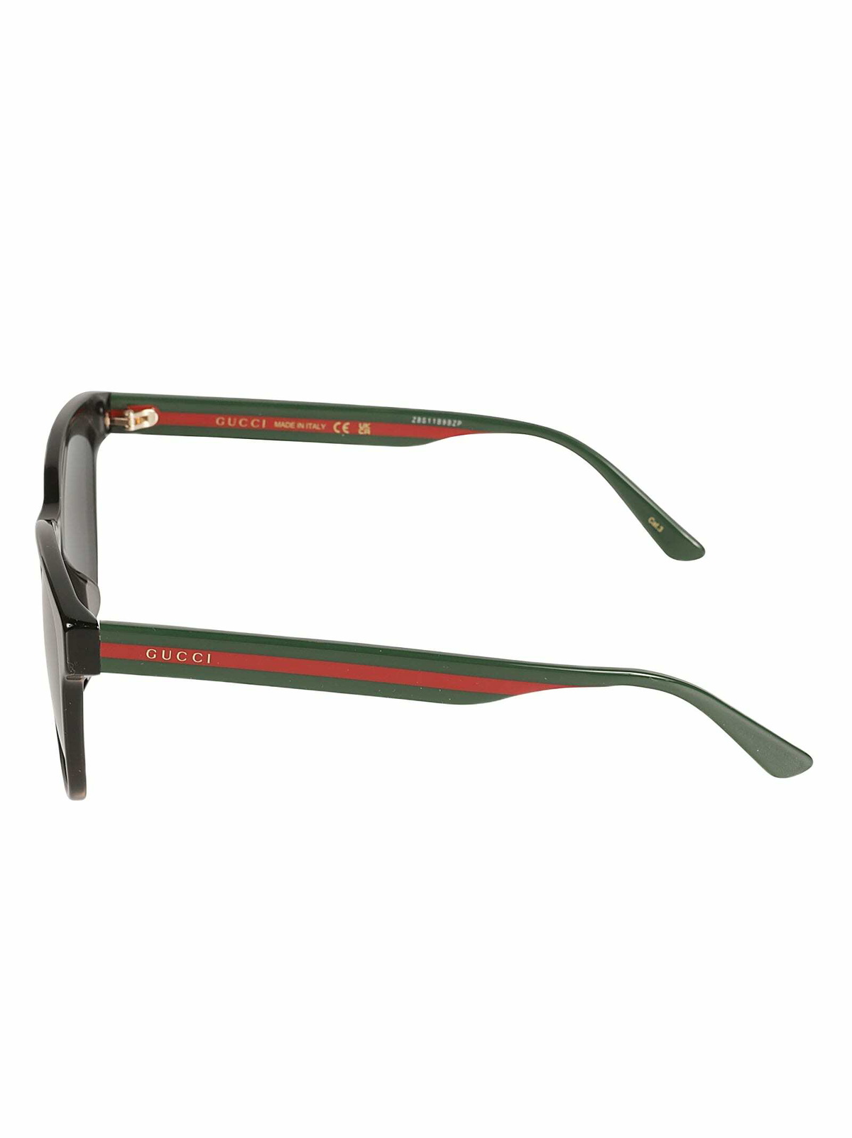Gucci Eyewear Signature Stripe Sided Logo Sunglasses