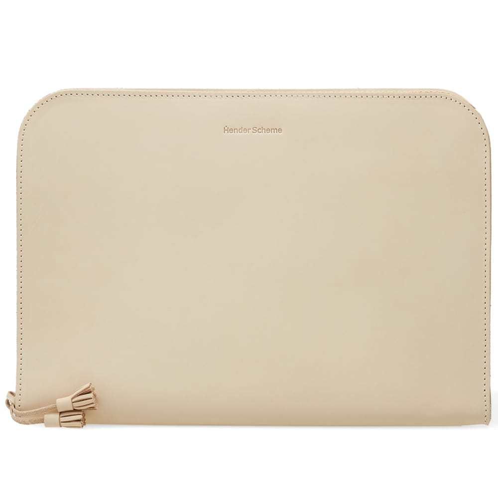 Hender Scheme Long Zip Purse(TAN) 小物 Hender Scheme Long Zip