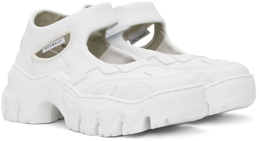 【関税込み】Rombaut ホワイト Boccaccio II Ibiza スニーカー Rombaut White Boccaccio II Ibiza Sneakers Rombaut