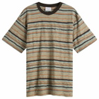 thisisneverthat Men's Wave Jacquard T-Shirt in Burnt Orange