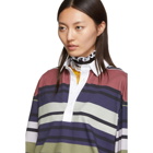 JW Anderson Multicolor Striped Rugby Polo