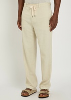 Paige Tiano Straight-leg Trousers Cream