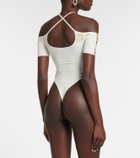 KNWLS - Printed halterneck bodysuit