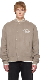 Axel Arigato Beige 'Chateau Axel' Bomber Jacket