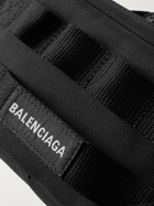 BALENCIAGA - Logo-Detailed Canvas Messenger Bag