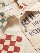 Rhude - Printed Cotton-Canvas Jacket - Neutrals