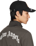 Palm Angels Black 'Bear In Mind' Cap