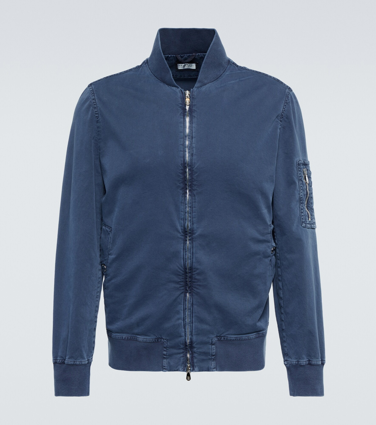 ブルゾン BRUNELLO CUCINELLI 'Shiny Zipper Pull' bomber jacket nm_5039537_100106_m