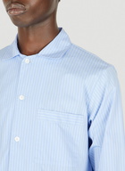 Classic Striped Sleep Shirt in Blue