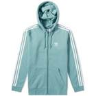 Adidas 3 Stripe Full Zip Hoody