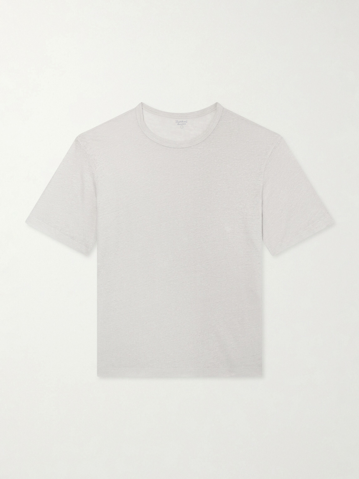 Hartford - Linen-Jersey T-Shirt - Gray