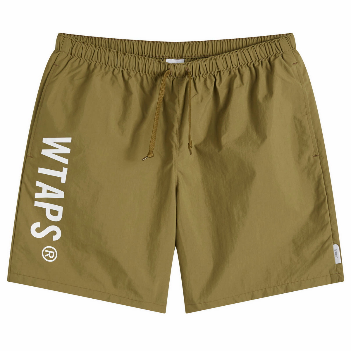 WTAPS Men's 21 Nylon Cargo Shorts in Olive Drab WTAPS