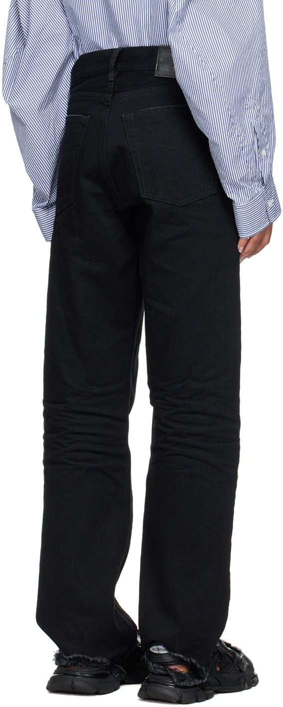 Balenciaga Black Slim Fit Jeans Balenciaga Balenciaga Black Slim Fit Jeans Balenciaga