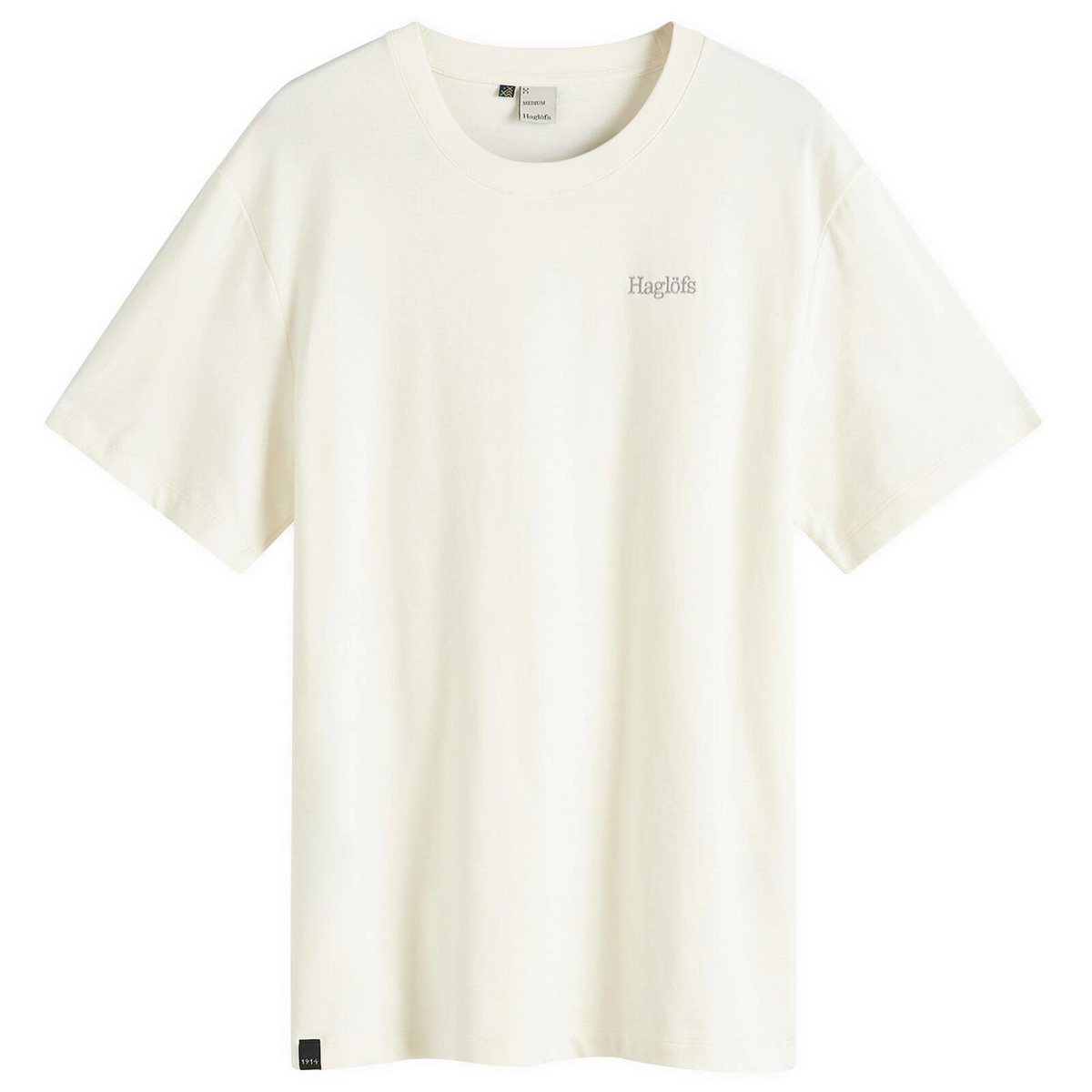 Haglöfs Men's Logo T-Shirt in Soft White