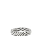 Serge DeNimes Men's Halo Ring in Silver