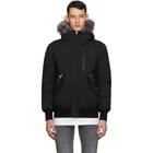 Mackage Black Down and Fur Dixon-XR Jacket