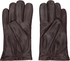 OUR LEGACY Burgundy 'His' Gloves