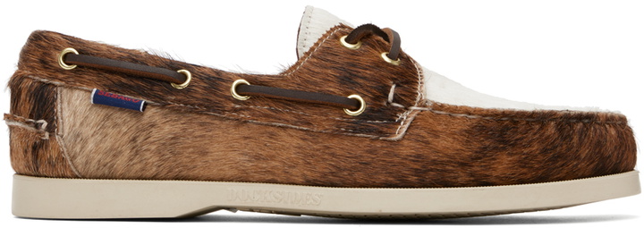 Photo: Sebago Brown Docksides Portland Raw Boat Shoes