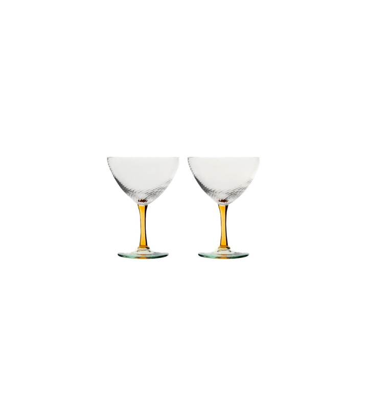 Photo: NasonMoretti Set of 2 glass cocktail glasses