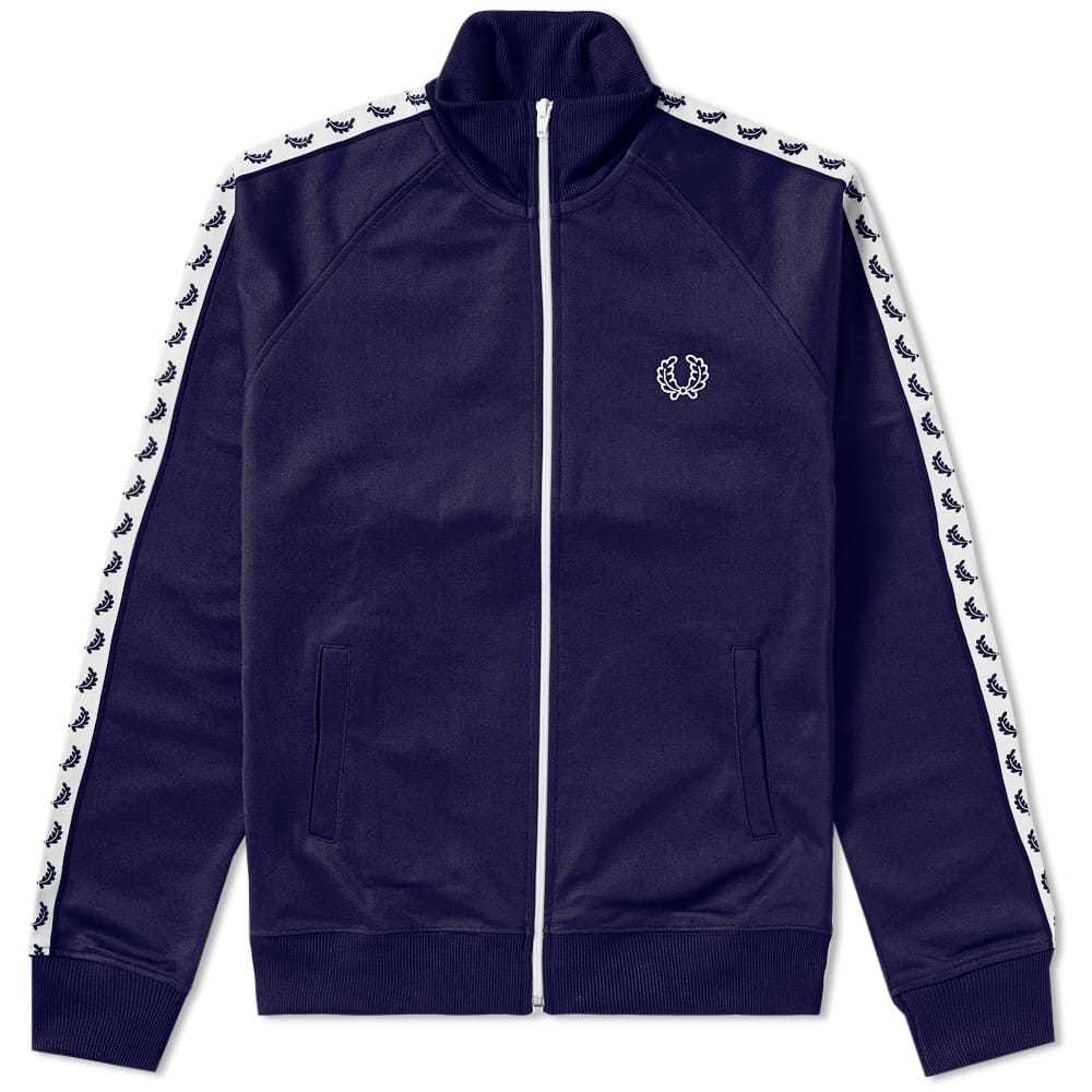 トップス FRED PERRY Laurel Wreath Taped Jacket Fred Perry Authentic Sport Laurel Wreath Taped Track Jacket
