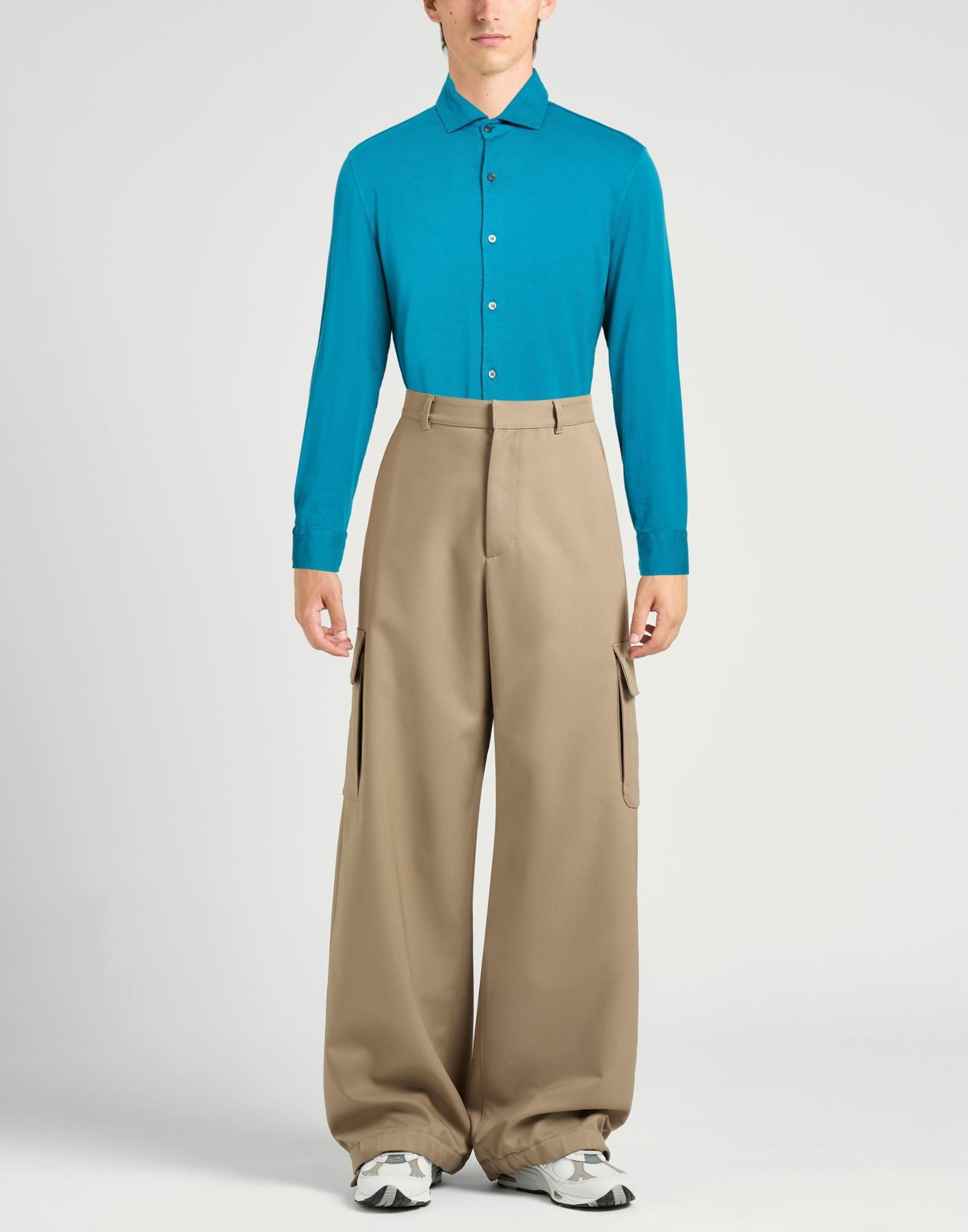 Drumohr Mens Shirt Turquoise