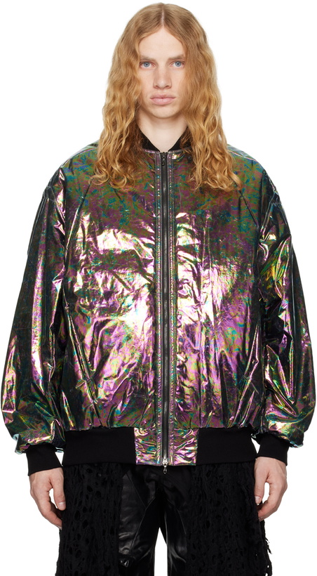 Julius Black Airwing Bomber Jacket Julius