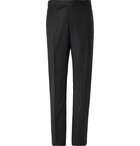 Richard James - Midnight-Blue Wool-Jacquard Tuxedo Trousers - Blue