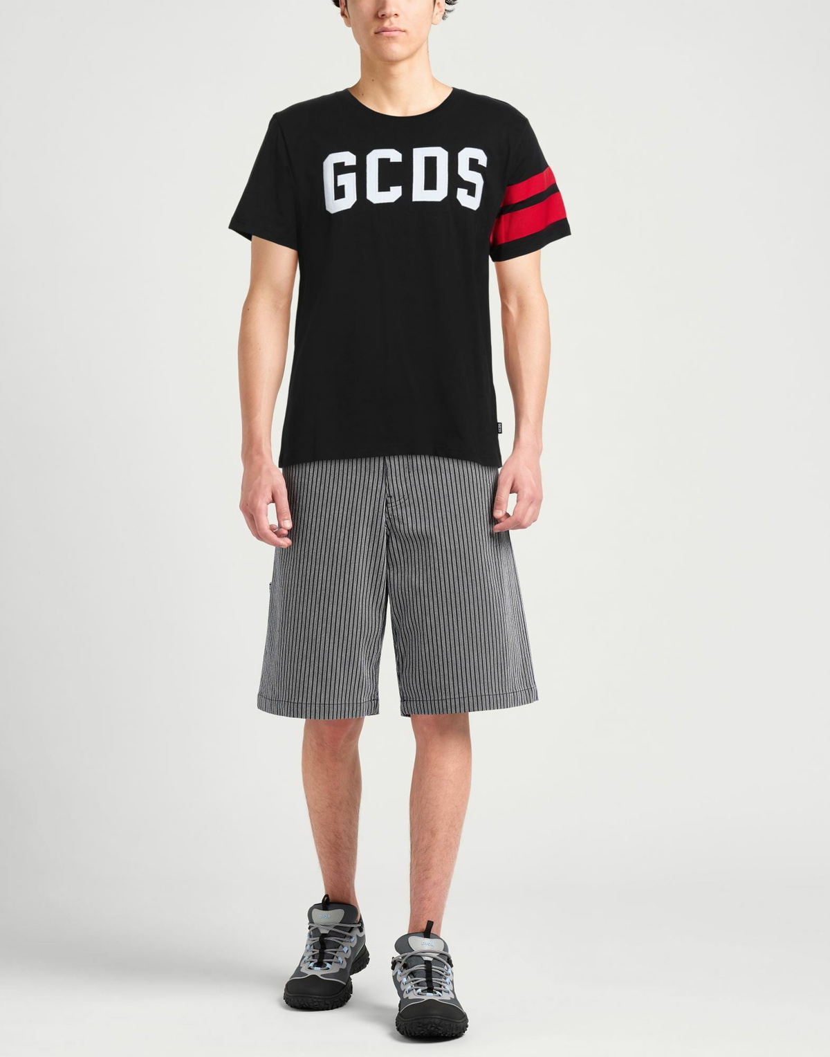 Gcds Mens T-shirt in Black