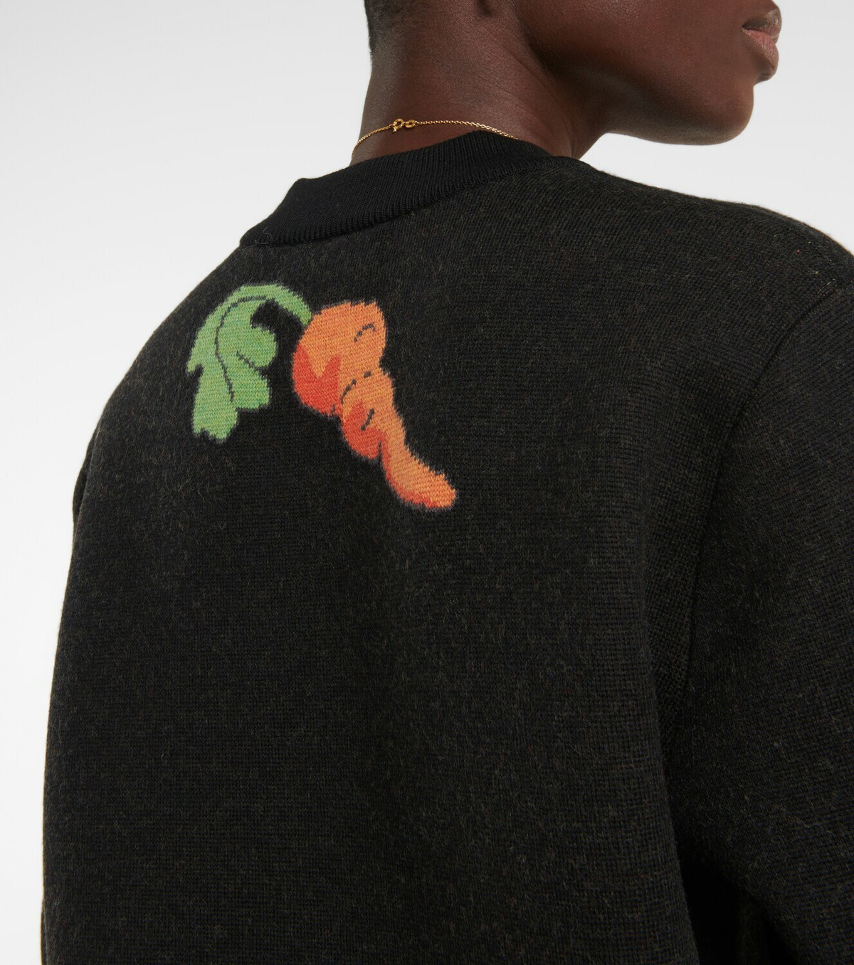 ALANUI アラヌイ バックスバニー コラボ ニットセーター Alanui - x Looney Tunes Bugs Bunny virgin wool sweater Alanui