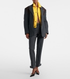 Versace Medusa wool and mohair blazer