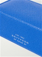 Smythson - Panama Mini Cross-Grain Leather Cufflinks Box