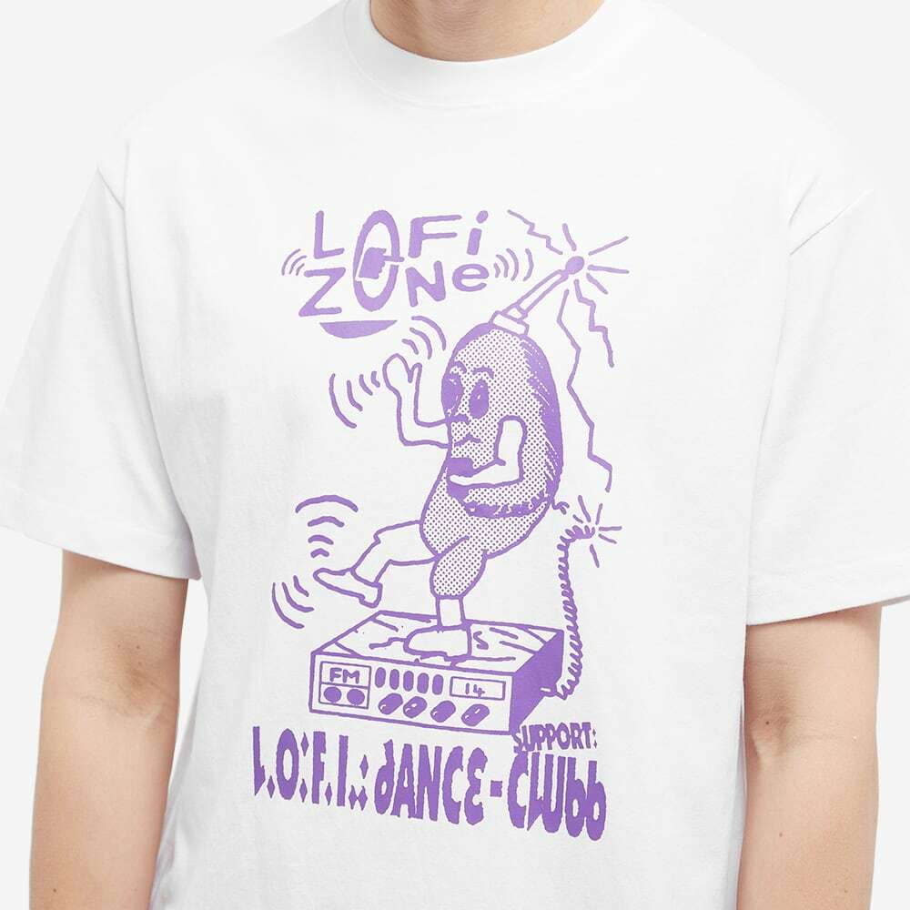 LoFi Men's Dance Club TShirt in White LoFi