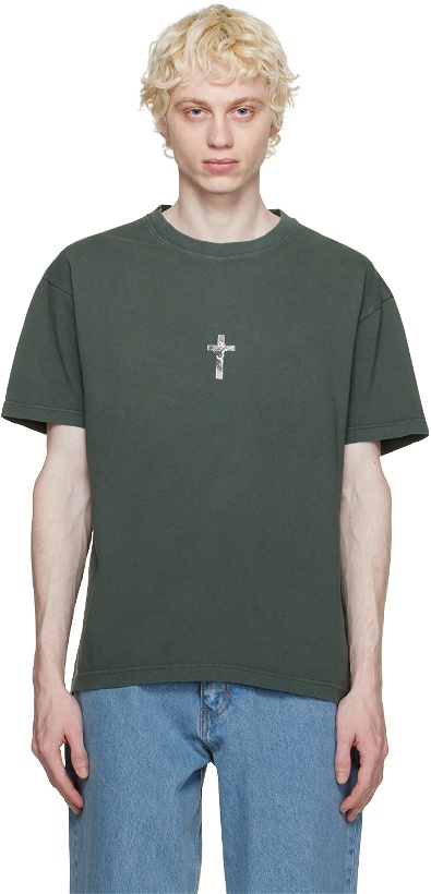 Photo: DANCER Green Cross T-Shirt