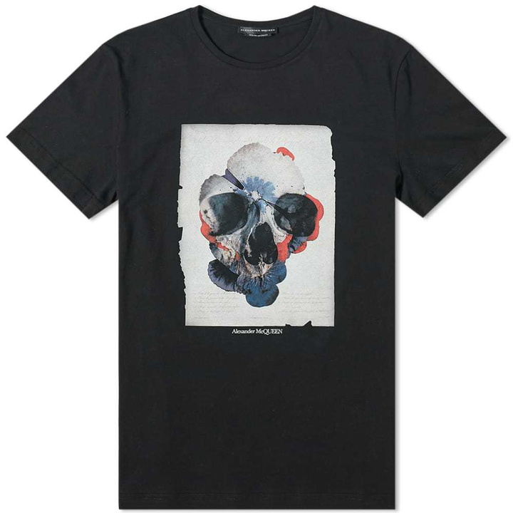 Photo: Alexander McQueen Skull Placement Print Tee