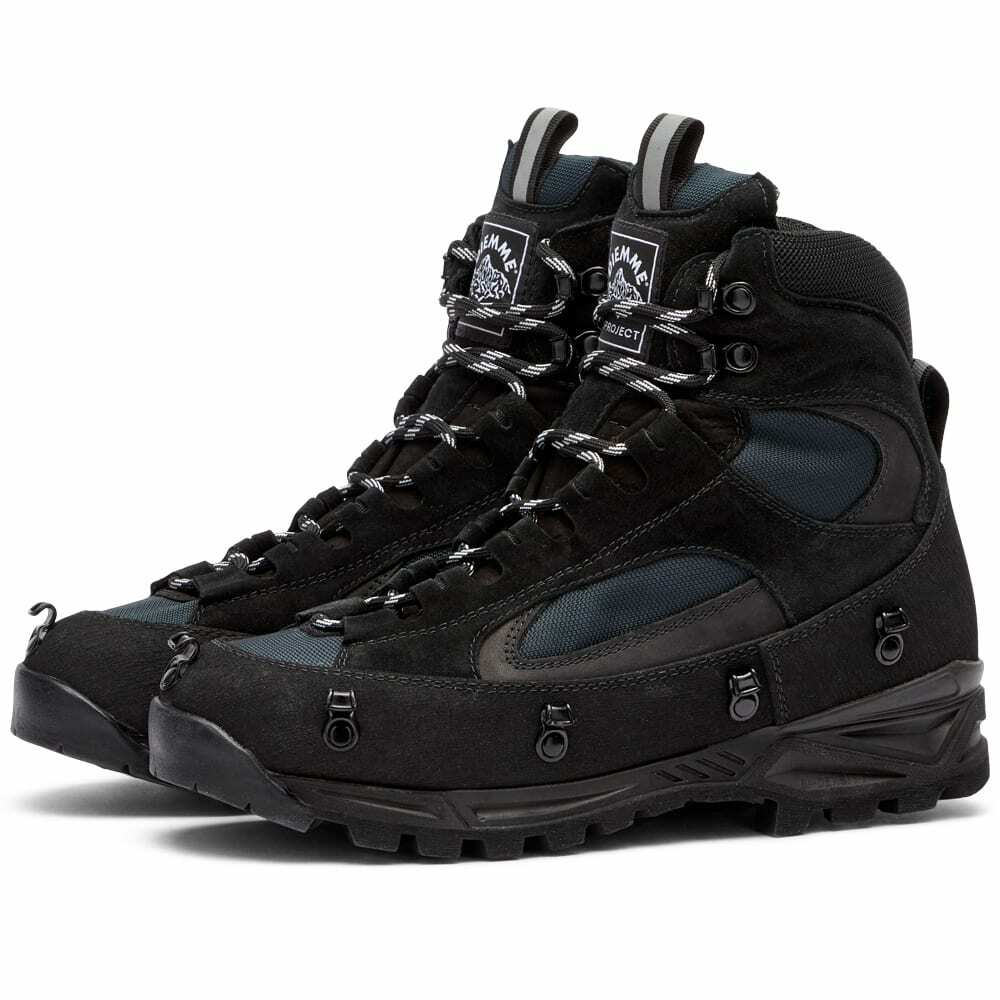 x Diemme Civetta Hiking Boots in Black Y/Project