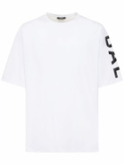 BALMAIN - Oversized Logo Printed Cotton T-shirt