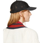 Gucci Black GG Embroidered Baseball Cap