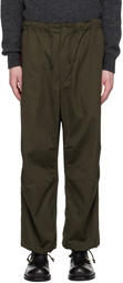 Comme des Garçons Homme Green Drawstring Trousers