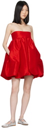 Kika Vargas Red Crie Minidress